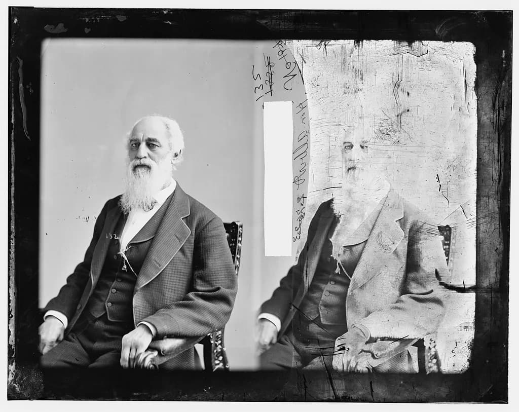The breach in the South Fork Dam that released the flood