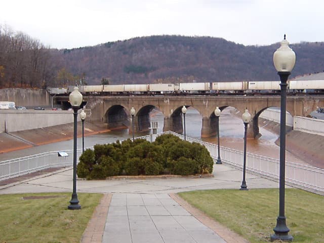Point State Park with Stone Bridge